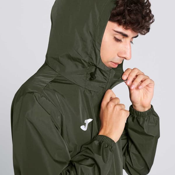 Joma Regnjakke Elite Viii Grøn XL Mand