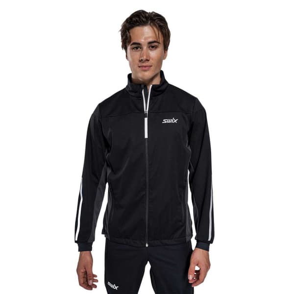 Swix Jakke Cross Sort L Mand