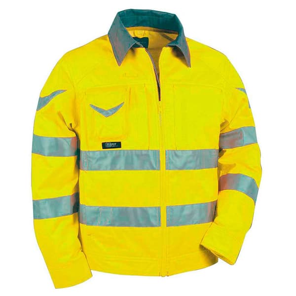 Cofra Reflekterande Jacka Warning Gul 54