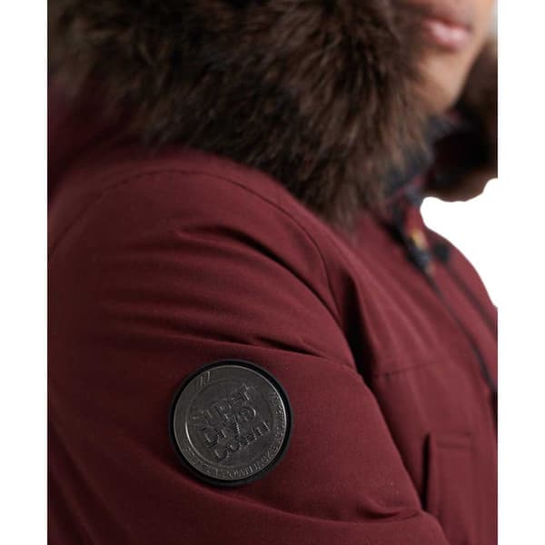 Superdry Rookie Down Jakke Rød L Mand