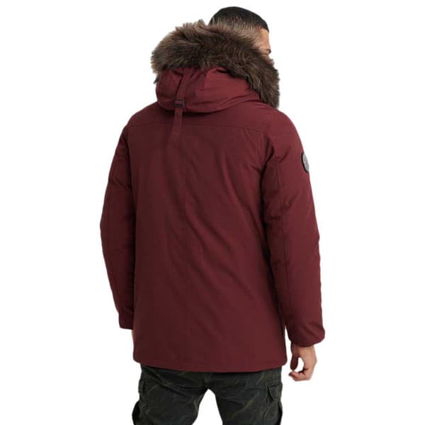 Superdry Rookie Down Jakke Rød L Mand