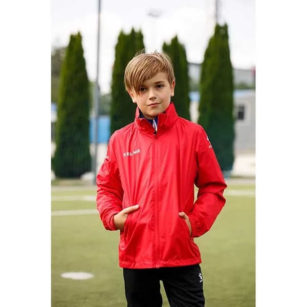 Kelme Regnjakke Windproof Rain Rød 130 cm Dreng