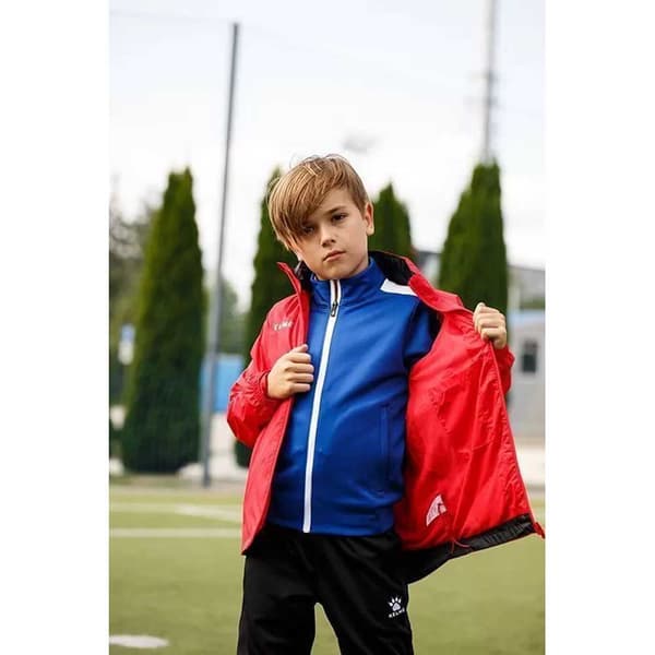 Kelme Regnjakke Windproof Rain Rød 130 cm Dreng