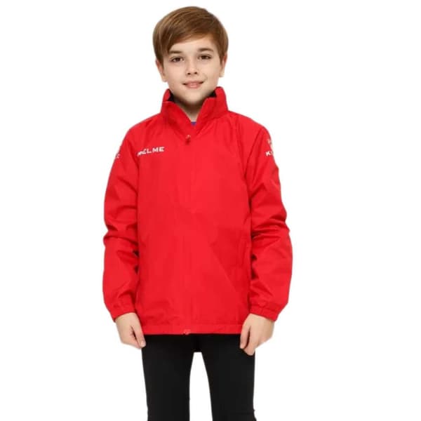 Kelme Regnjakke Windproof Rain Rød 130 cm Dreng