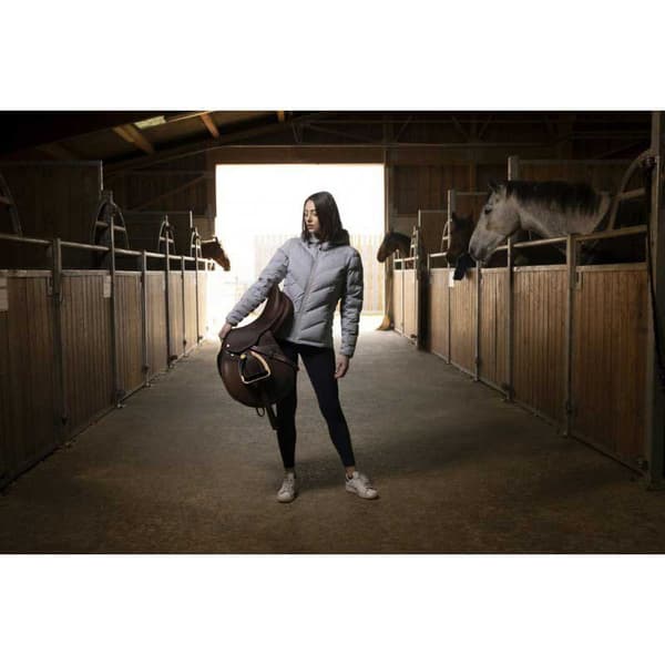 Equitheme Jacka Lara Padded Grå L