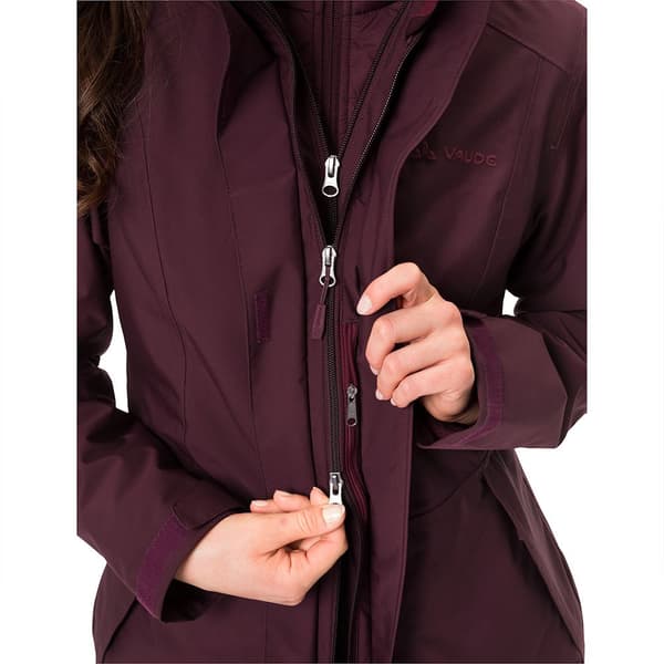 Vaude Takki Idris 3 In 1 Iii Violetti 38 Nainen