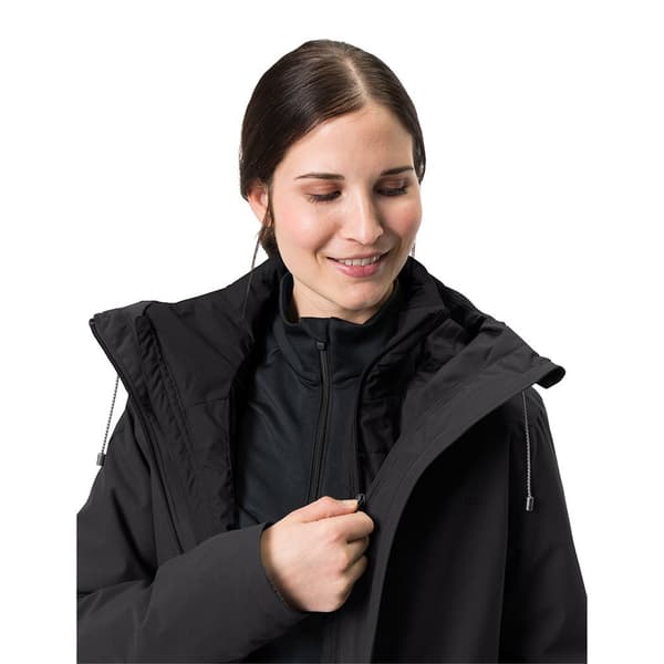 Vaude Takki Mineo 3in1 Musta 38 Nainen