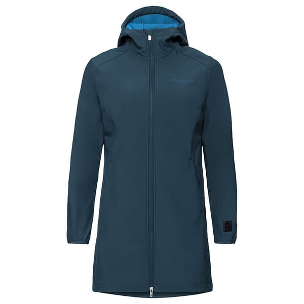 Vaude Parka Moena Softshell Blå 38 Kvinde