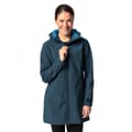Miniatyrbillede 1 af 6: Vaude Parka Moena Softshell Blå 38 Kvinde