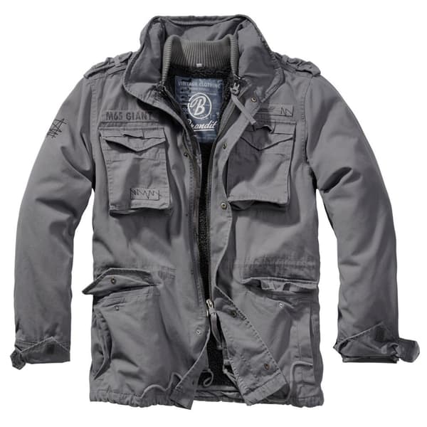 Brandit Jakke M65 Giant Grå 5XL Mand