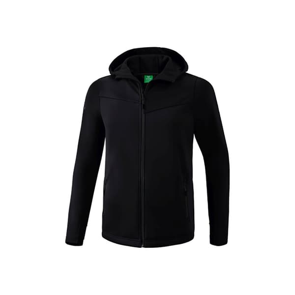 Erima Jakke Softshell Performance Sort 128 cm Dreng