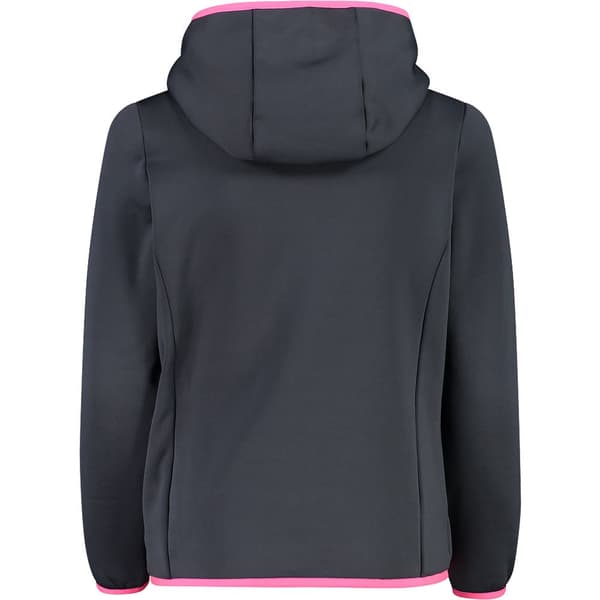 Cmp Jakke Fix Hood Girl 30m2175 Grå 6 Years