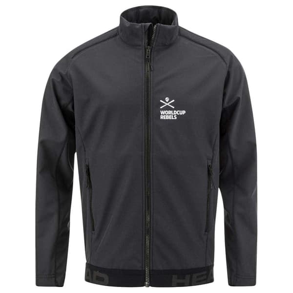 Head Jakke Race Sort 176 cm Dreng