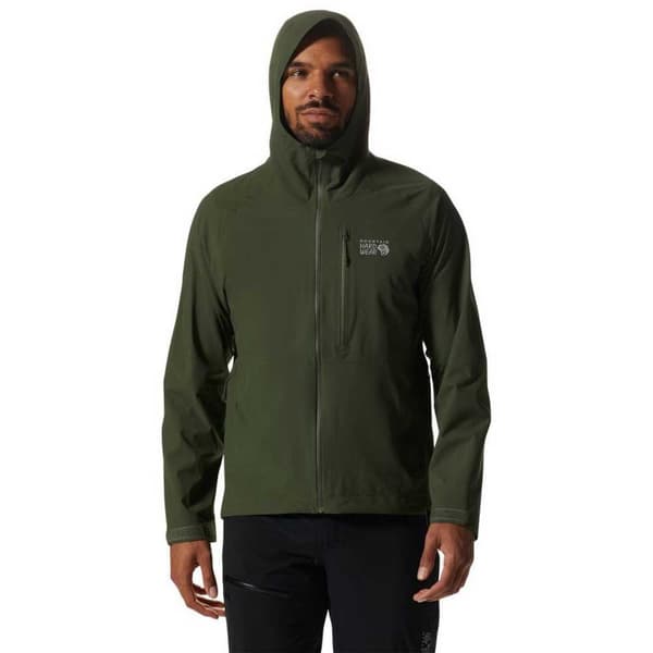 Mountain Hardwear Takki New Stretch Ozonic Vihreä XL Mies