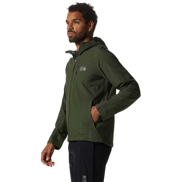 Mountain Hardwear Takki New Stretch Ozonic Vihreä XL Mies