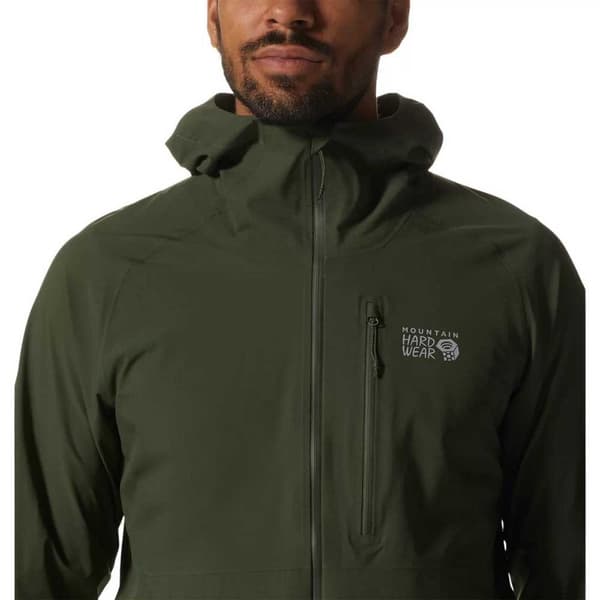 Mountain Hardwear Takki New Stretch Ozonic Vihreä XL Mies