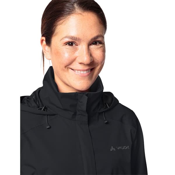 Vaude Parka Escape Sort 36 Kvinde