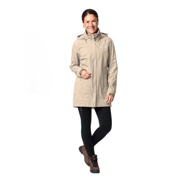 Vaude Parkas Escape Beige 40 Kvinna