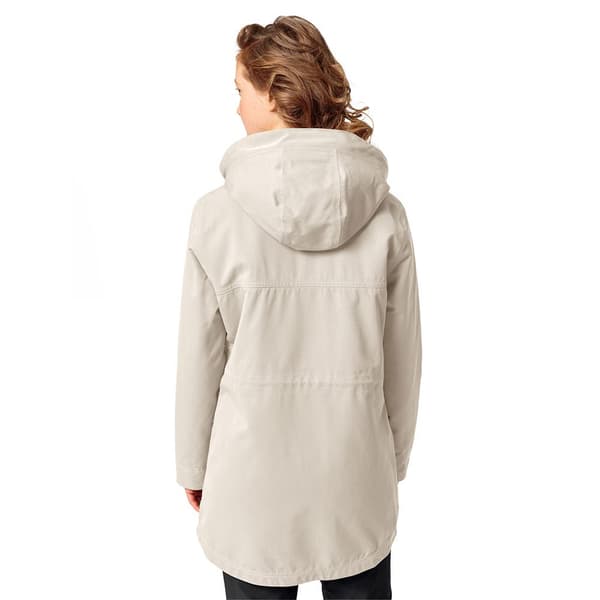 Vaude Parkas Manukau Ii Beige 36 Kvinna