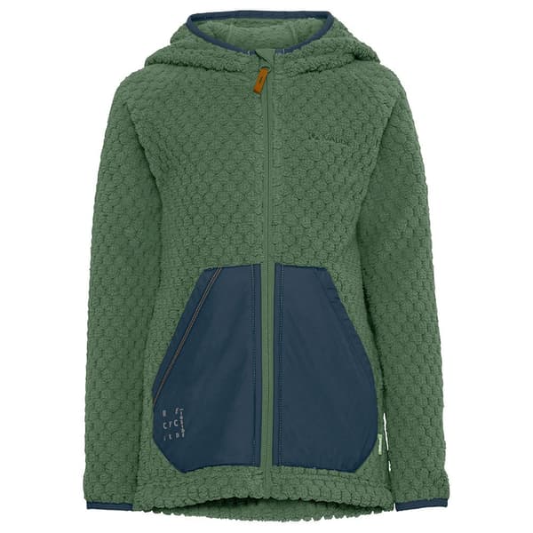 Vaude Junior Fleece Med Fuld Lynlås Manukau Grøn 146-152 cm
