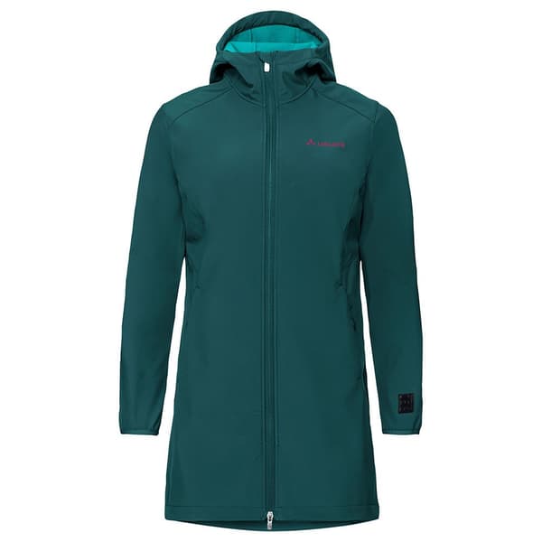 Vaude Parkas Moena Softshell Grönt 40 Kvinna