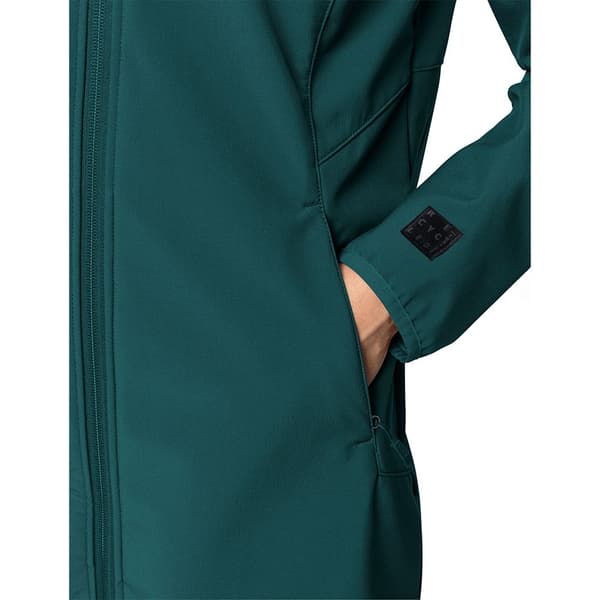Vaude Parkas Moena Softshell Grönt 40 Kvinna