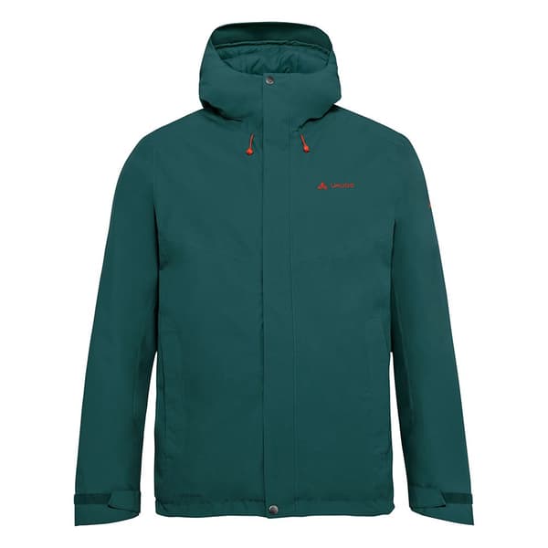 Vaude Regnjacka Med Full Dragkedja Rosemoor Padded Grönt XL Man