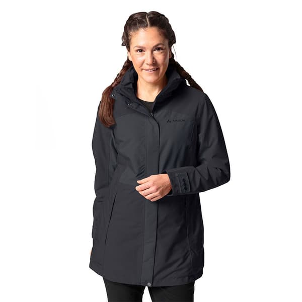 Vaude Parkas Skomer Ii Svart 40 Kvinna