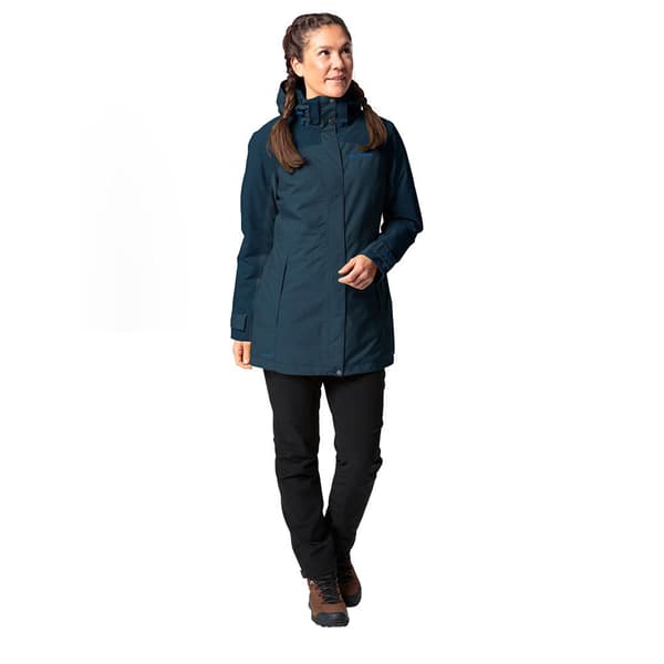 Vaude Parka Skomer Ii Blå 46 Kvinde