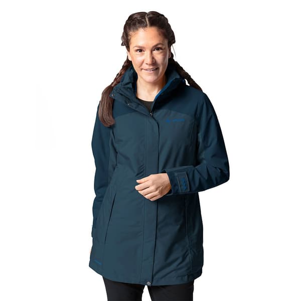 Vaude Parka Skomer Ii Blå 46 Kvinde