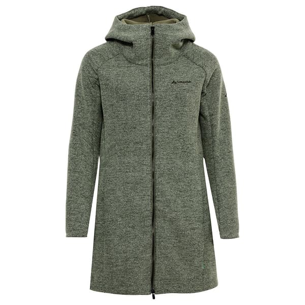 Vaude Full Dragkedja Fleece Tinshan Iii Grönt 36 Kvinna