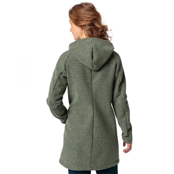 Vaude Full Dragkedja Fleece Tinshan Iii Grönt 36 Kvinna