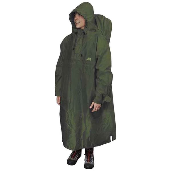 Marsupio Vattentät Poncho Logo Grönt M Man
