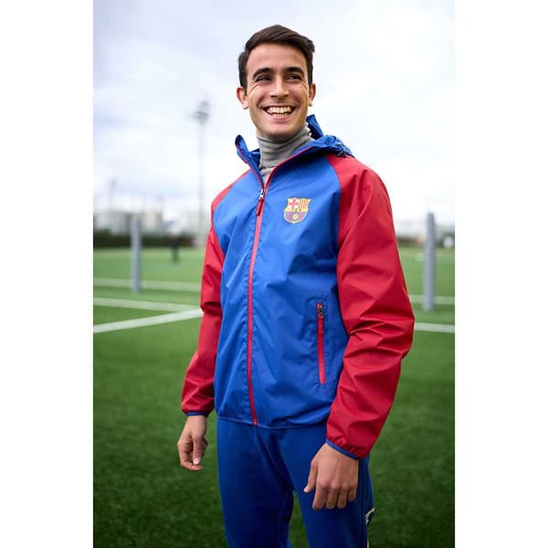 BarÇa Takki Crest Punainen,Sininen S Mies