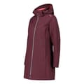 Miniatyrbillede 3 af 3: Cmp Frakke Longline Softshell 3a08326 Rød 3XL Kvinde