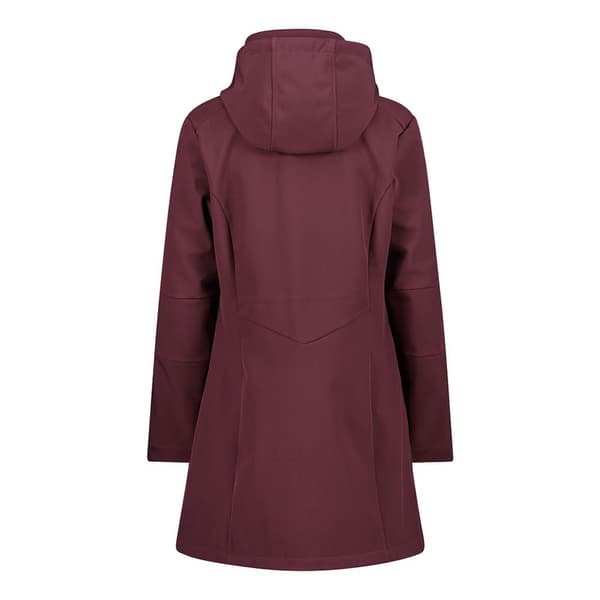 Cmp Frakke Longline Softshell 3a08326 Rød 3XL Kvinde