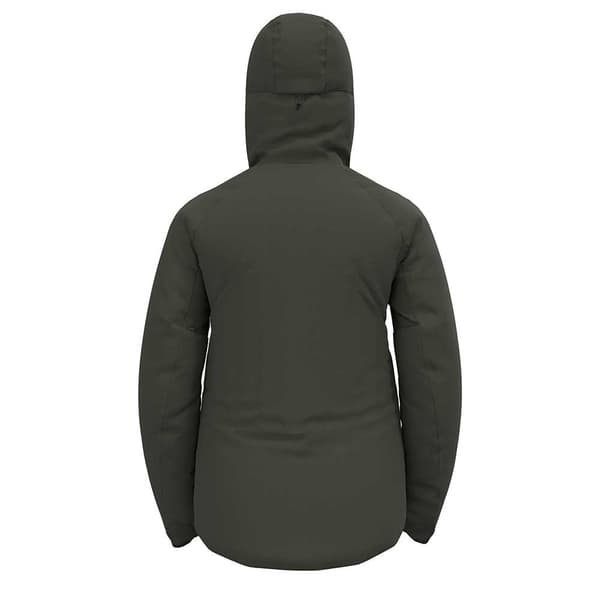 Odlo Jakke Ascent S-thermic Hooded Grøn M Kvinde