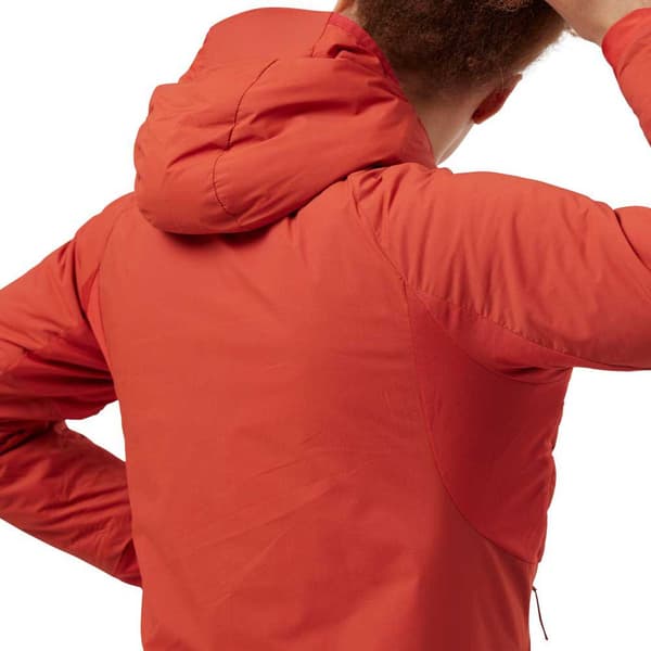 Odlo Jakke Ascent S-thermic Hooded Rød XS Kvinde