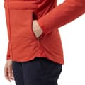 Miniatyrbillede 5 af 7: Odlo Jakke Ascent S-thermic Hooded Rød XS Kvinde