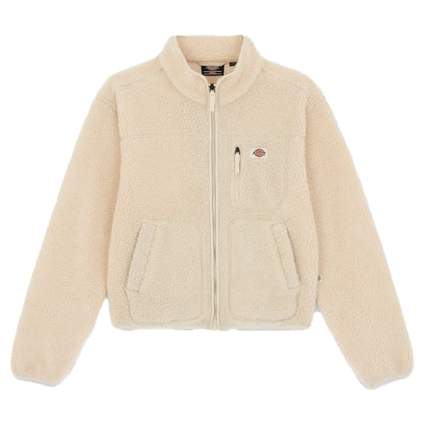 Dickies Full Dragkedja Fleece Mount Hope Beige XL Kvinna