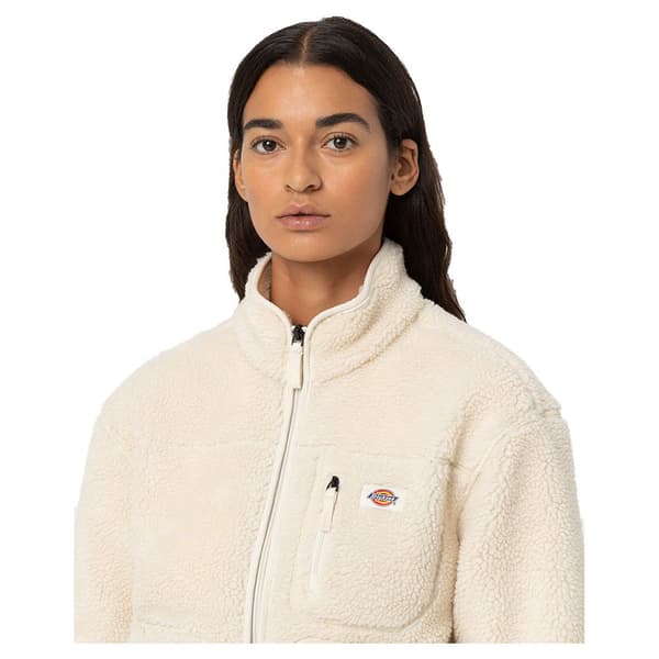 Dickies Full Dragkedja Fleece Mount Hope Beige XL Kvinna