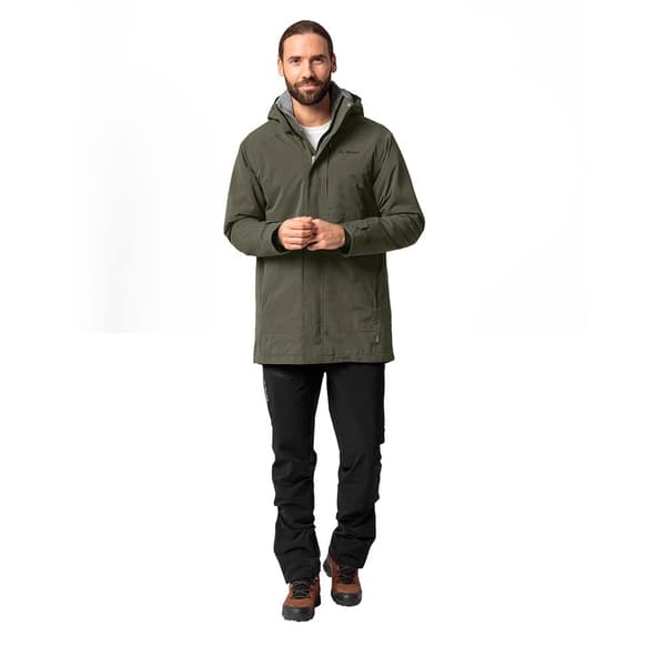 Vaude Parkas Idris Wool Ii Grönt S Man
