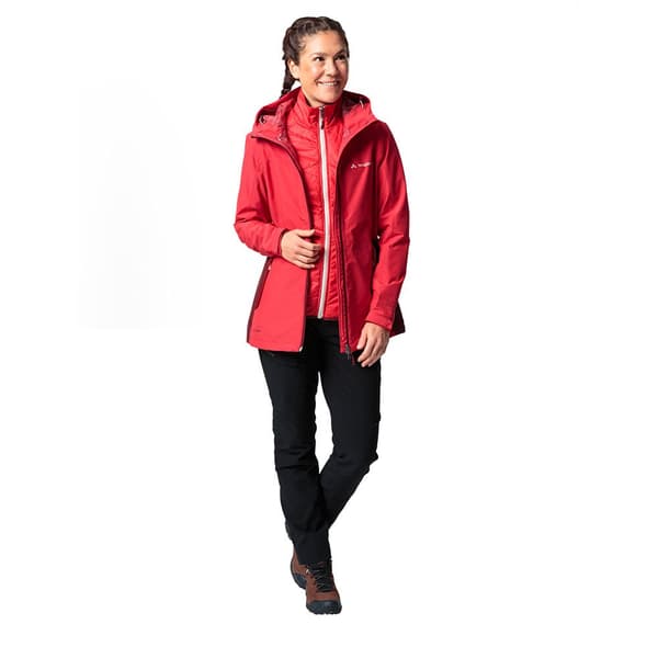Vaude Huvjacka Valsorda 3 In 1 Orange 34 Kvinna