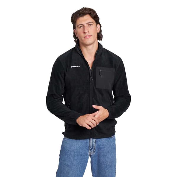 Umbro Jakke Fleece Sort XS Mand