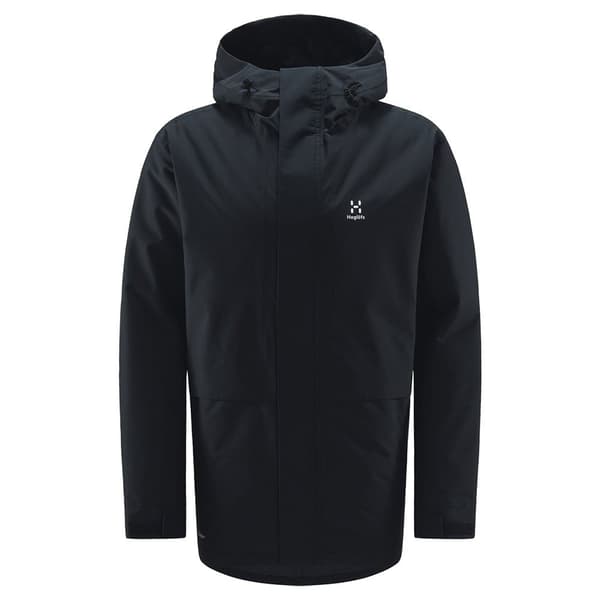 Haglofs Parkas Salix Proof Mimic Svart 2XL Man