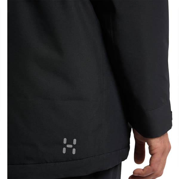 Haglofs Parkas Salix Proof Mimic Svart 2XL Man