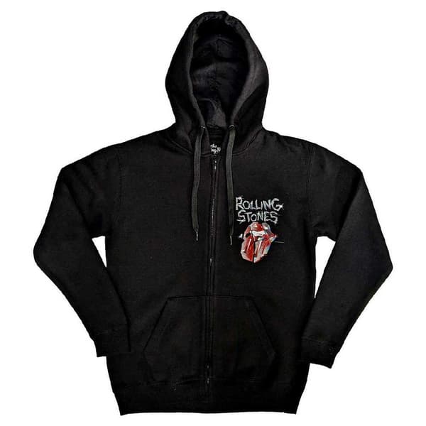 The Rolling Stones Hackney Diamonds Tracklist Zipped Hoodie