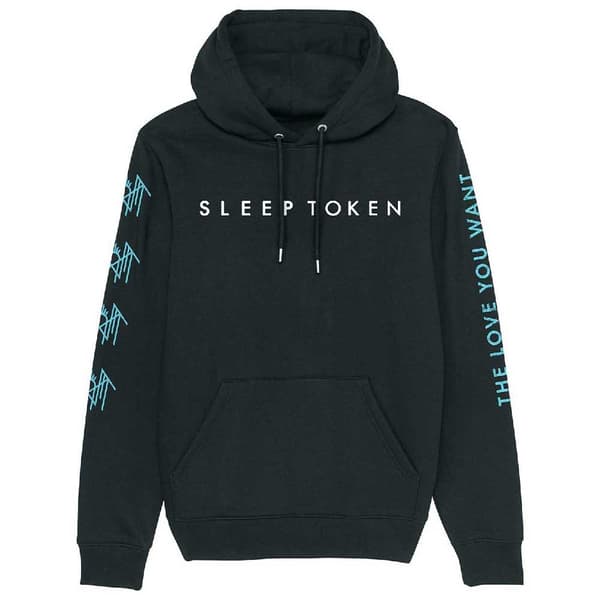 Sleep Token The Love You Want Heart Pullover Hoodie Black XXL