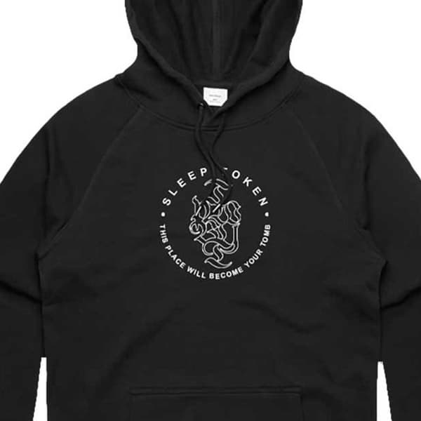 Sleep Token Tomb Band Logo Pullover Hoodie