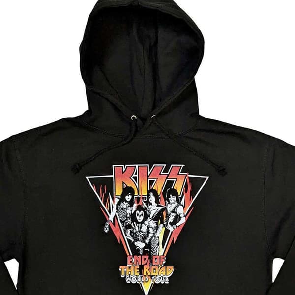 KISS Triangle Band Logo Pullover Hoodie
